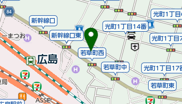 広島ステーションクリニックの地図画像