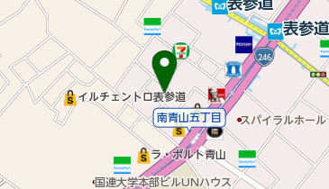 青山すみれクリニックの地図画像