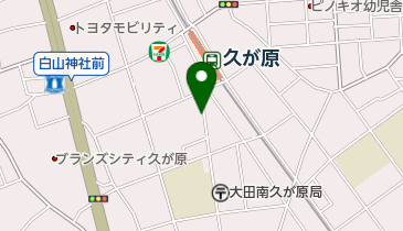 くがはら耳鼻咽喉科の地図画像