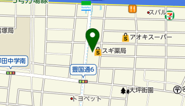 松原眼科岩塚クリニックの地図画像
