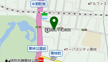 へいわこどもクリニックの地図画像