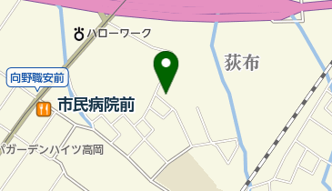 高岡市きずな子ども発達支援センターの地図画像
