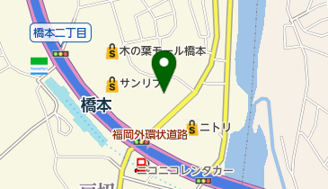 たの眼科木の葉モール橋本医院の地図画像