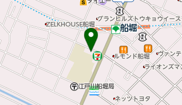 船堀駅前整形外科内科の地図画像