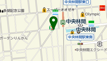 川西内科クリニックの地図画像