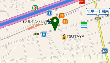 笹塚アールエムシークリニックの地図画像