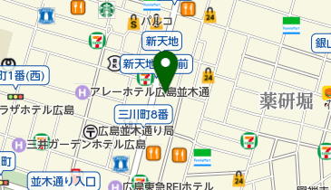 広島女性クリニックの地図画像