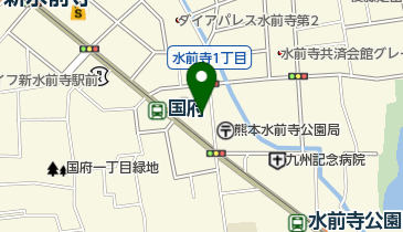 新水前寺クリニックの地図画像