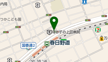 よしい心療内科の地図画像