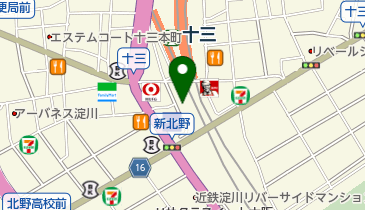 第二診療所の地図画像