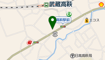 竹井内科の地図画像