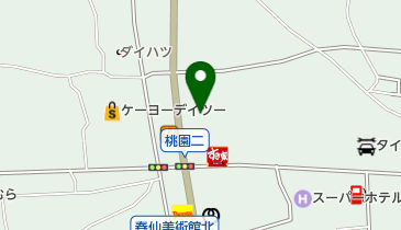 こうの内科クリニックの地図画像