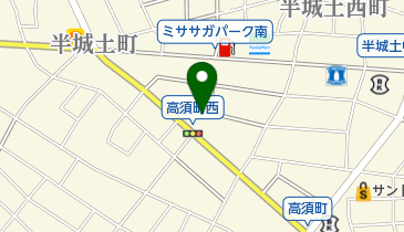 半城土とみやすクリニックの地図画像