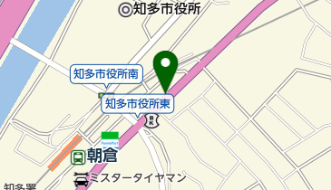 知多国際内科の地図画像