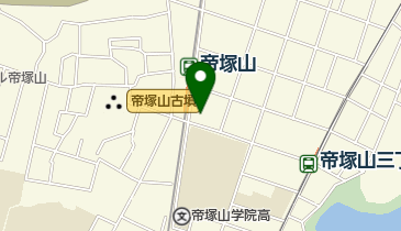 帝塚山椿館クリニックの地図画像