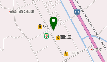 かわにし脳神経外科の地図画像