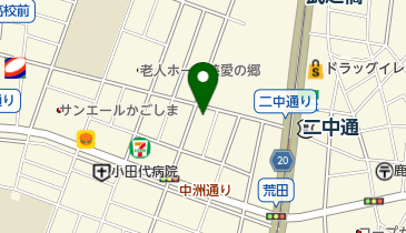 東・うえまつクリニックの地図画像