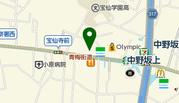 中野坂上米沢医院の地図画像