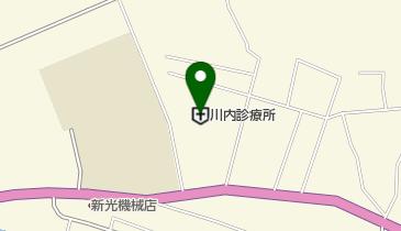 国民健康保険 川内診療所の地図画像
