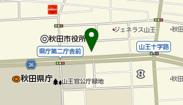 山王胃腸科の地図画像