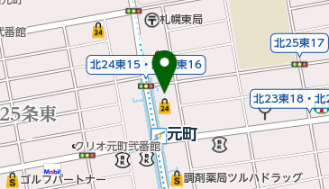 さっぽろ元町メンタルクリニックの地図画像