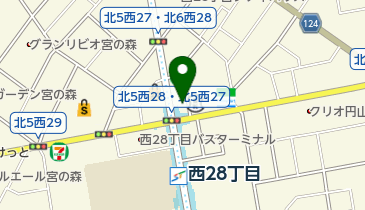 宮の森ファミリークリニックの地図画像