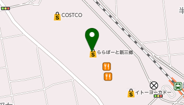 ららぽーと新三郷内科・小児科の地図画像