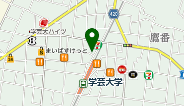 さくらんぼ皮膚科の地図画像