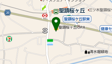 聖蹟桜ヶ丘メンタルクリニックの地図画像