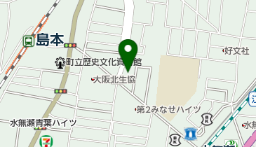 のなか眼科クリニックの地図画像