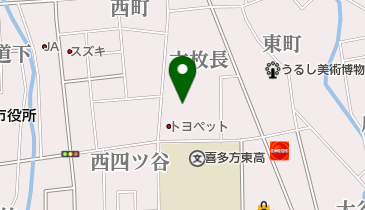 喜多方市地域・家庭医療センターの地図画像