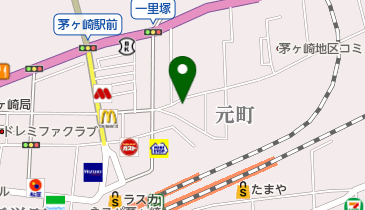 なつ皮ふ科の地図画像