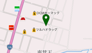 梵天内科クリニックの地図画像