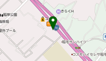 北千葉整形外科美浜クリニックの地図画像