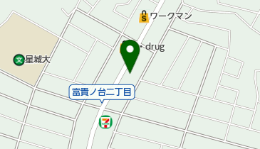 富貴ノ台ファミリークリニックの地図画像