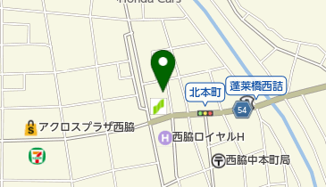 西脇志賀クリニックの地図画像