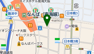 なんばふみもとクリニックの地図画像