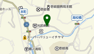 でぐち整形外科医院の地図画像