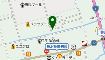 よねざわ皮膚科クリニックの地図画像