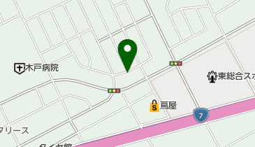 中ざわ心療クリニックの地図画像