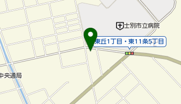 しべつ耳鼻咽喉科あらかわクリニックの地図画像