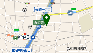 西池袋醫院の地図画像