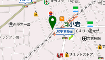メディカルプラザ小岩駅の地図画像