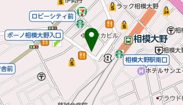 相州メンタルクリニック相模大野の地図画像