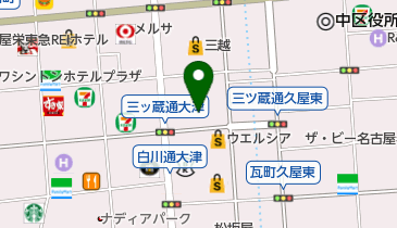 栄KENハートクリニックの地図画像