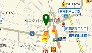 あさか心のクリニックの地図画像