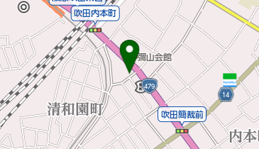 ばん呼吸器内科クリニックの地図画像