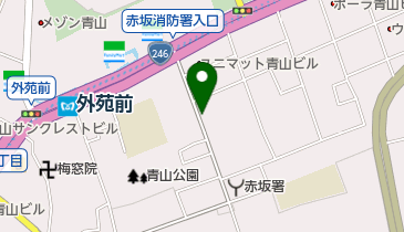 そらクリニック外苑前の地図画像