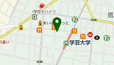 学芸大学メンタルケアクリニックの地図画像