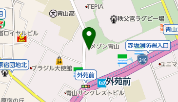 青山セレスクリニックの地図画像